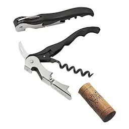 Pulltaps Classic Vinöppnare Svart