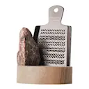 Rivsalt med rivjärn & ställ Walnut 001