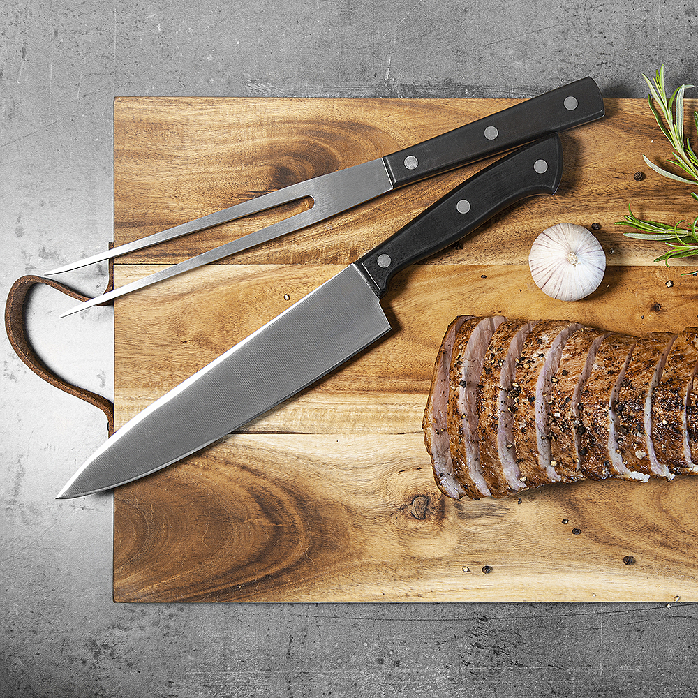 Xantia Skjærebrett med rem akasie 48x27 cm