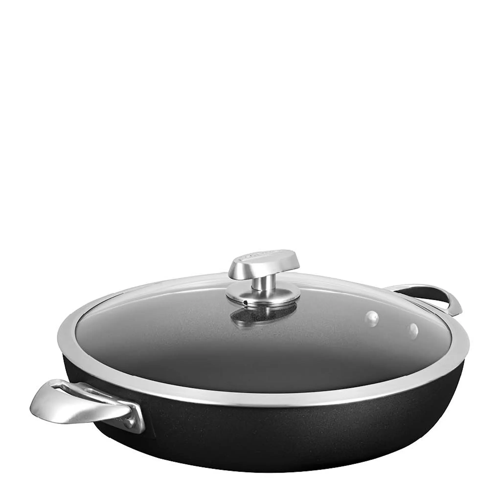 Scanpan PRO S+ serveringspanna med lock 32 cm