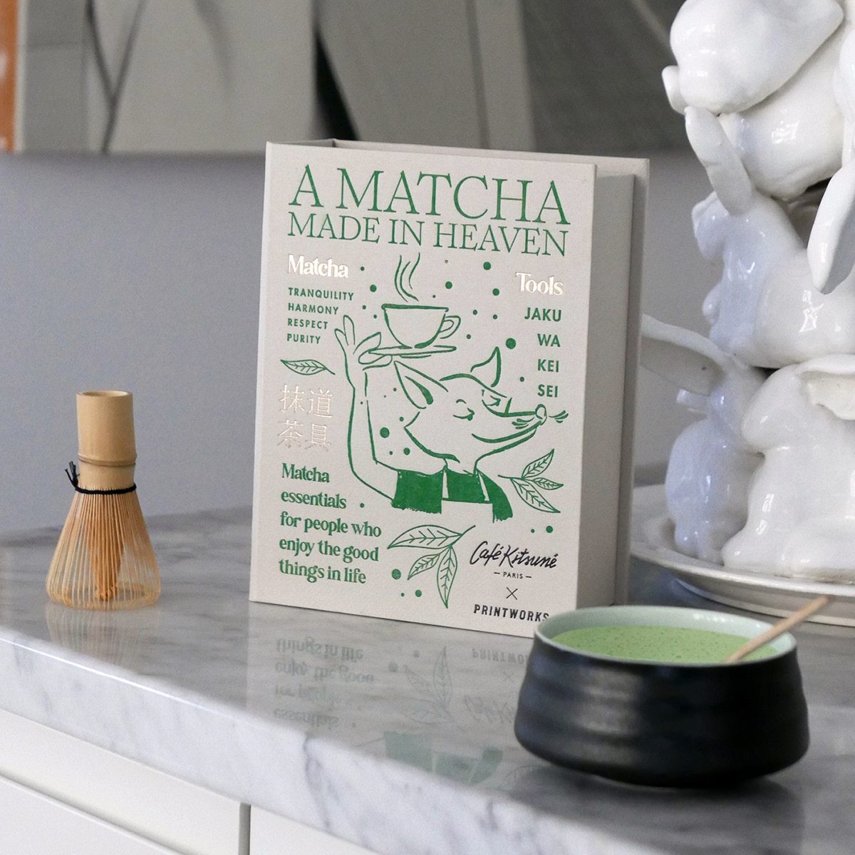 Printworks Matcha verktøy Cafe Kitsuné x Printworks