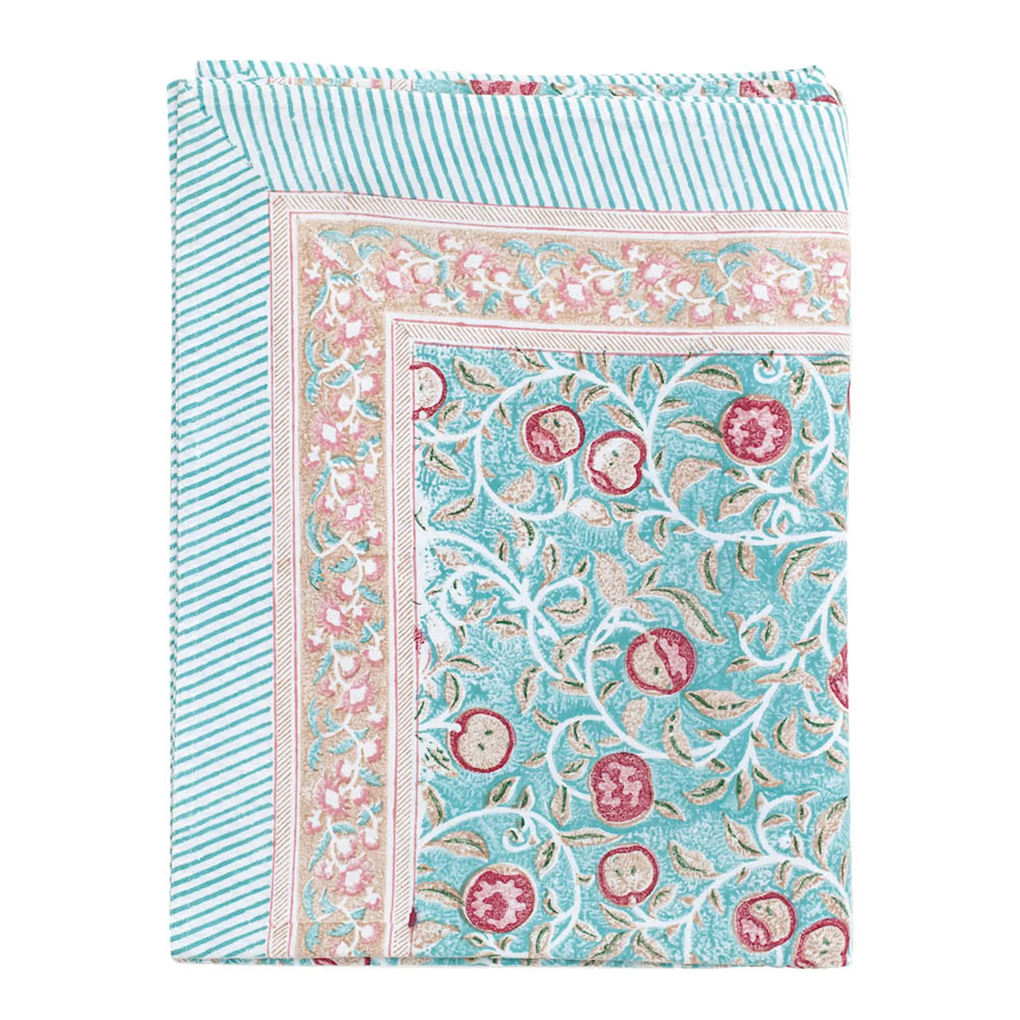 Chamois Apple duk 170x270 cm turkos