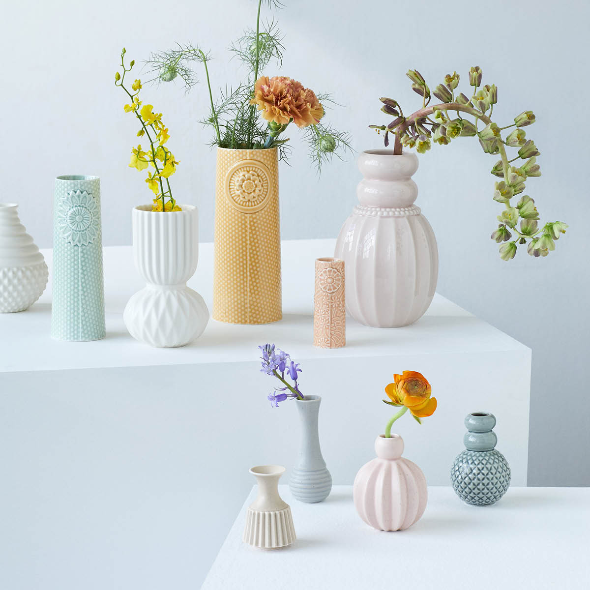 Dottir Pipanella Flower vase 9 cm rosa