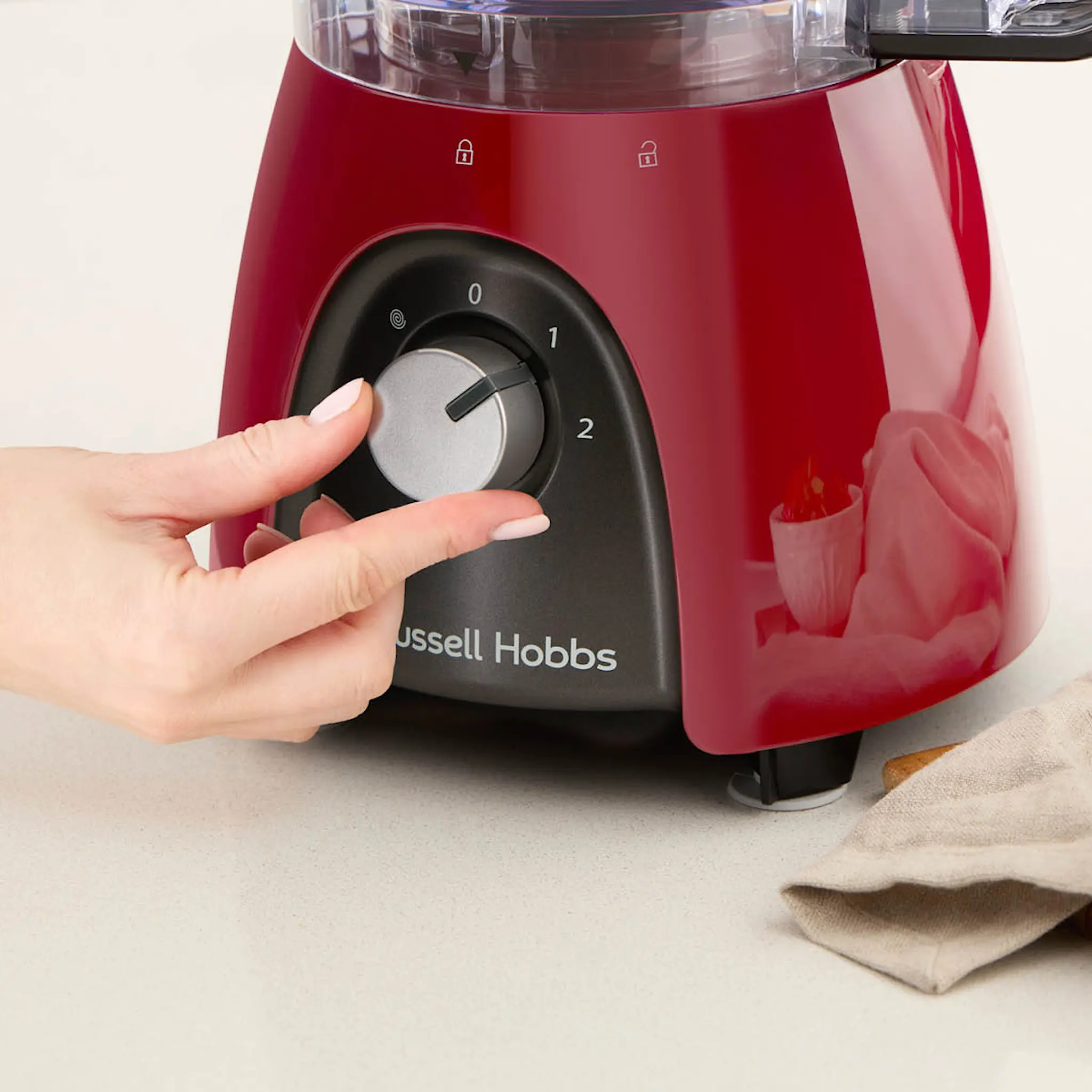 RUSSELL HOBBS Desire matberedare 27110-56 2,3 L 600W röd/svart