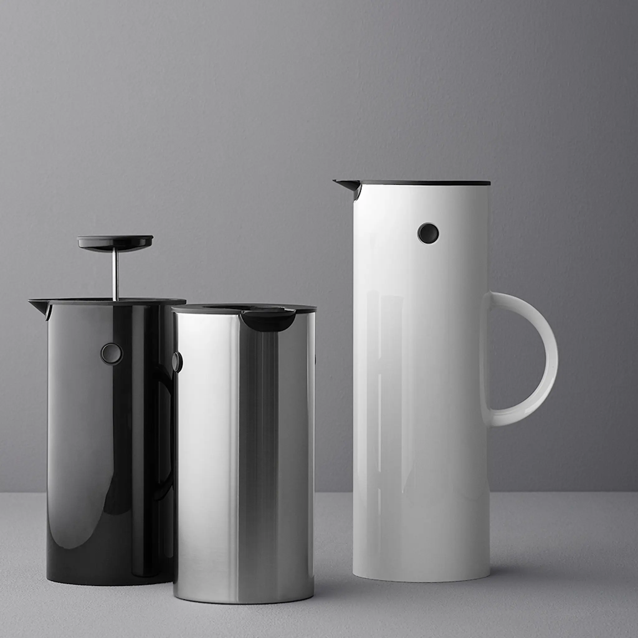 Stelton EM77 Kaffepress 1 L Svart