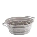 Kitchen Things durkslag hopfällbart 31 cm sand