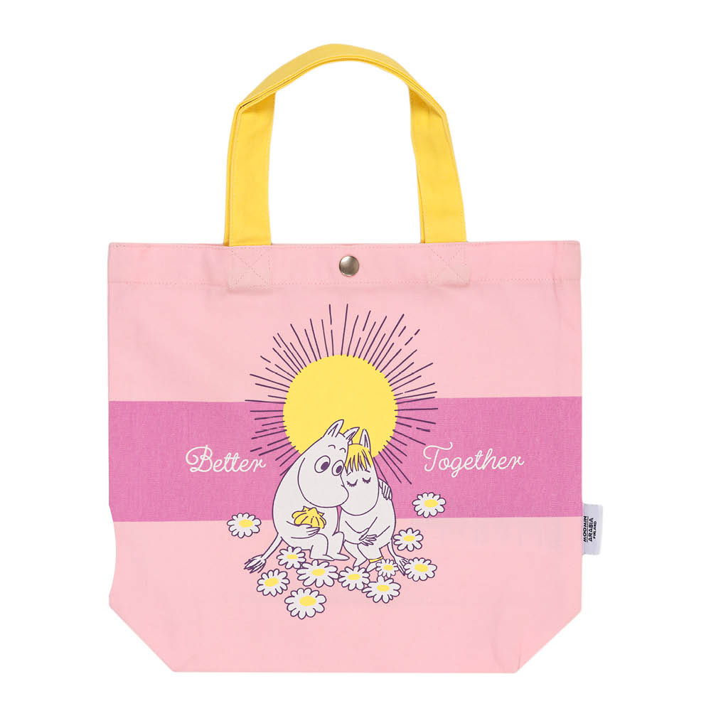 Moomin Arabia Mumin tygväska mini 1,5x18x19 cm Förälskade rosa