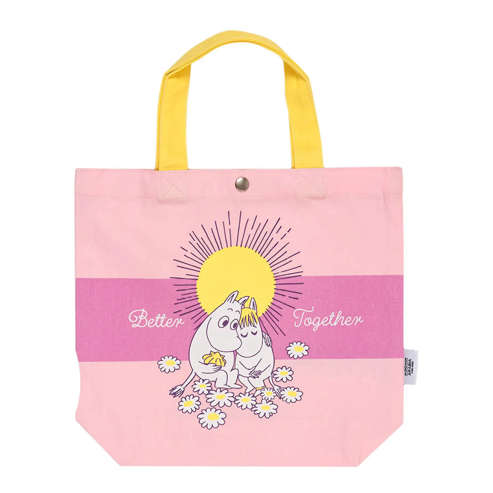 Moomin Arabia Mumin tygväska mini 1,5x18x19 cm Förälskade rosa