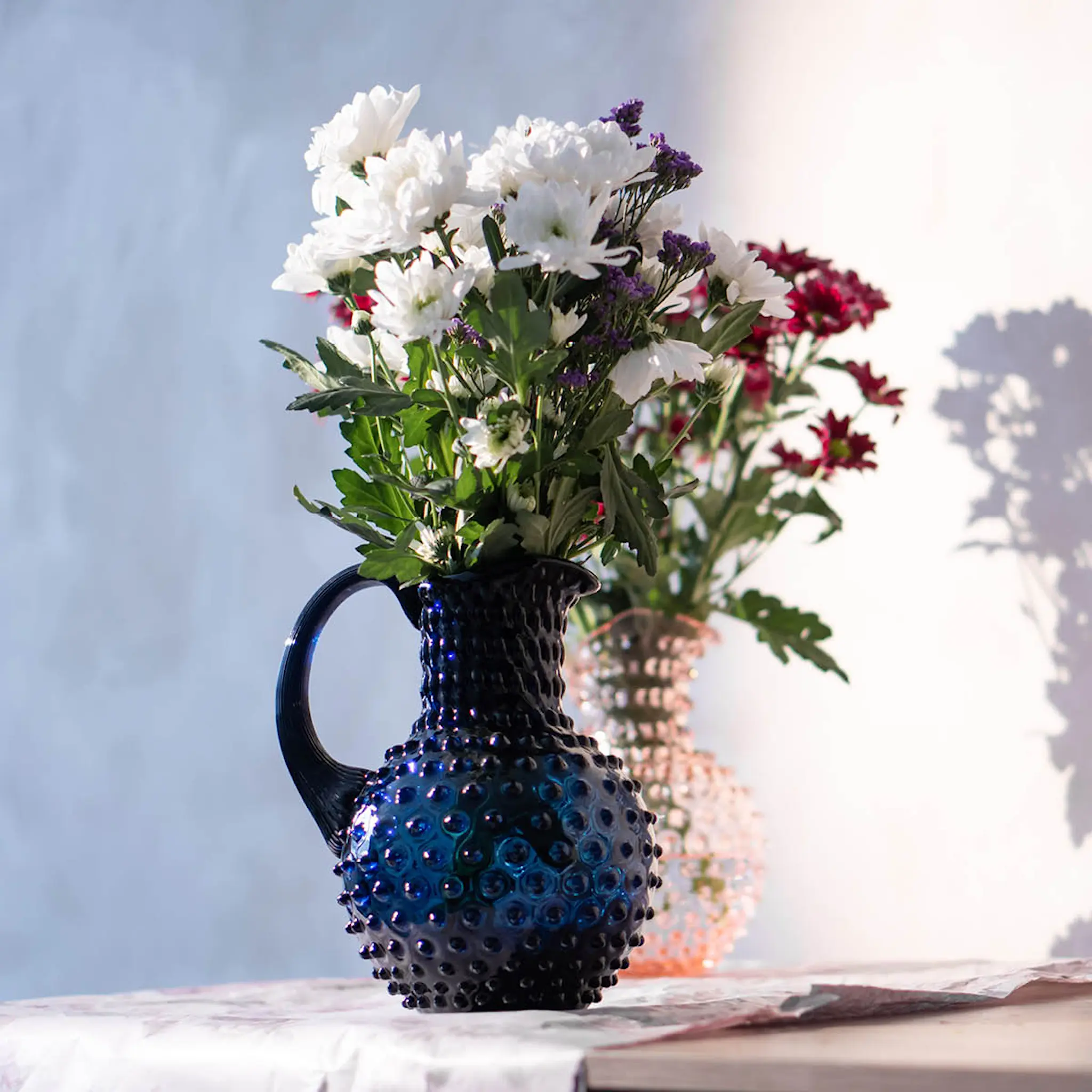 Klimchi Hobnail Karahvi 2 L Royal Blue