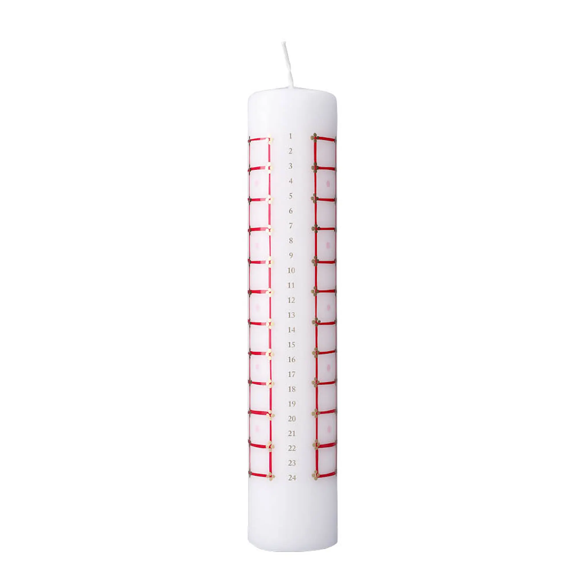 Bjørn Wiinblad Eva adventsljus 2026 25 cm röd