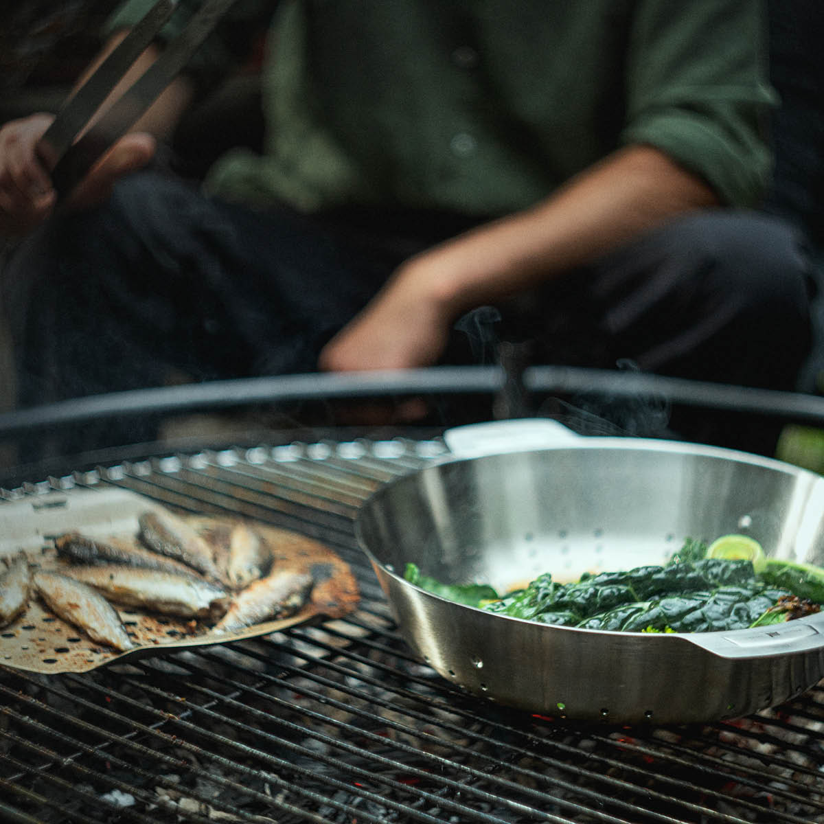 Fiskars Norden Grillkorg/ånginsats 30cm