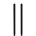Led Kronljus 25 cm 2-pack Svart