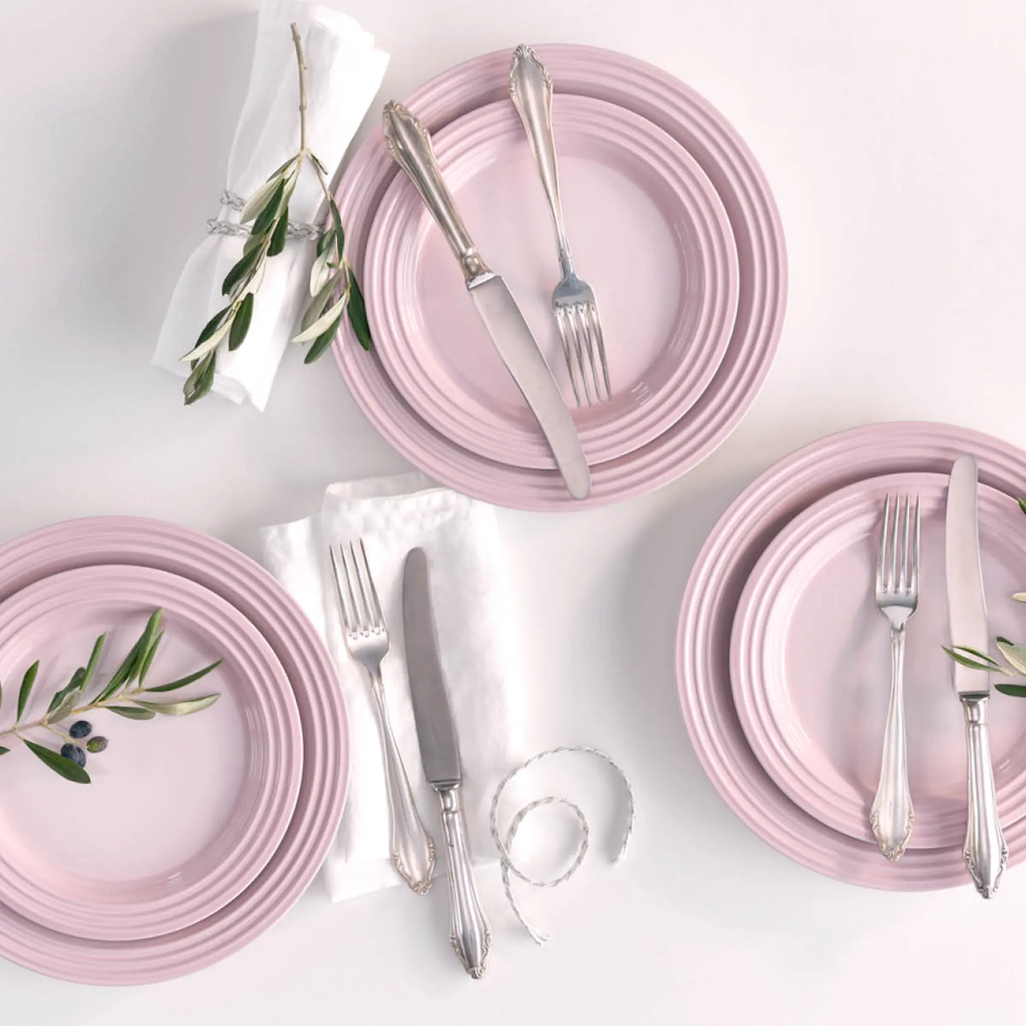 Le Creuset Signature Tallrik 22 cm Shell Pink