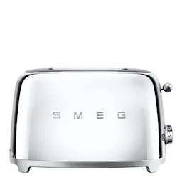 Smeg Brödrost 2 skivor TSF01 Krom
