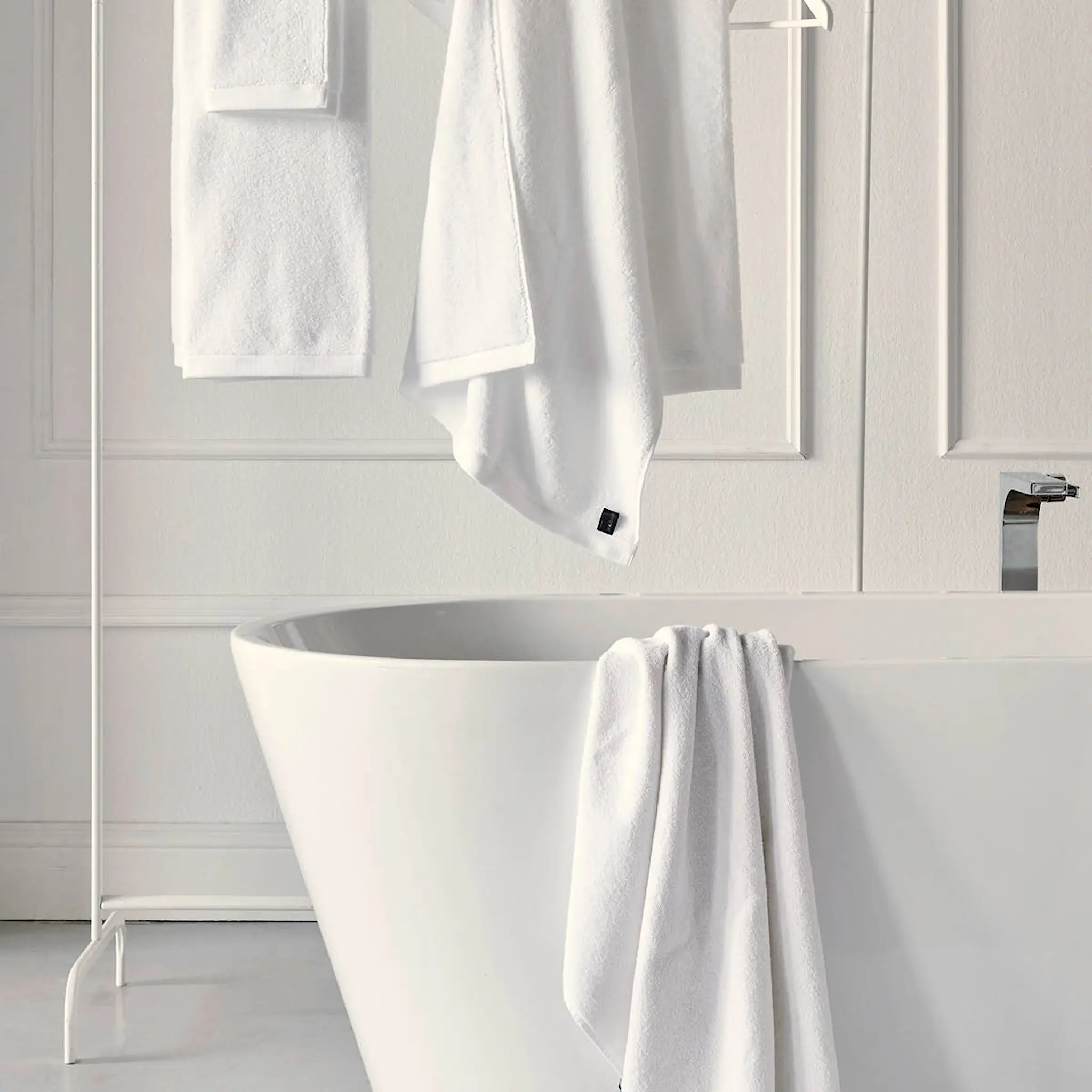Himla Maxime handduk frotté 30x50 cm white