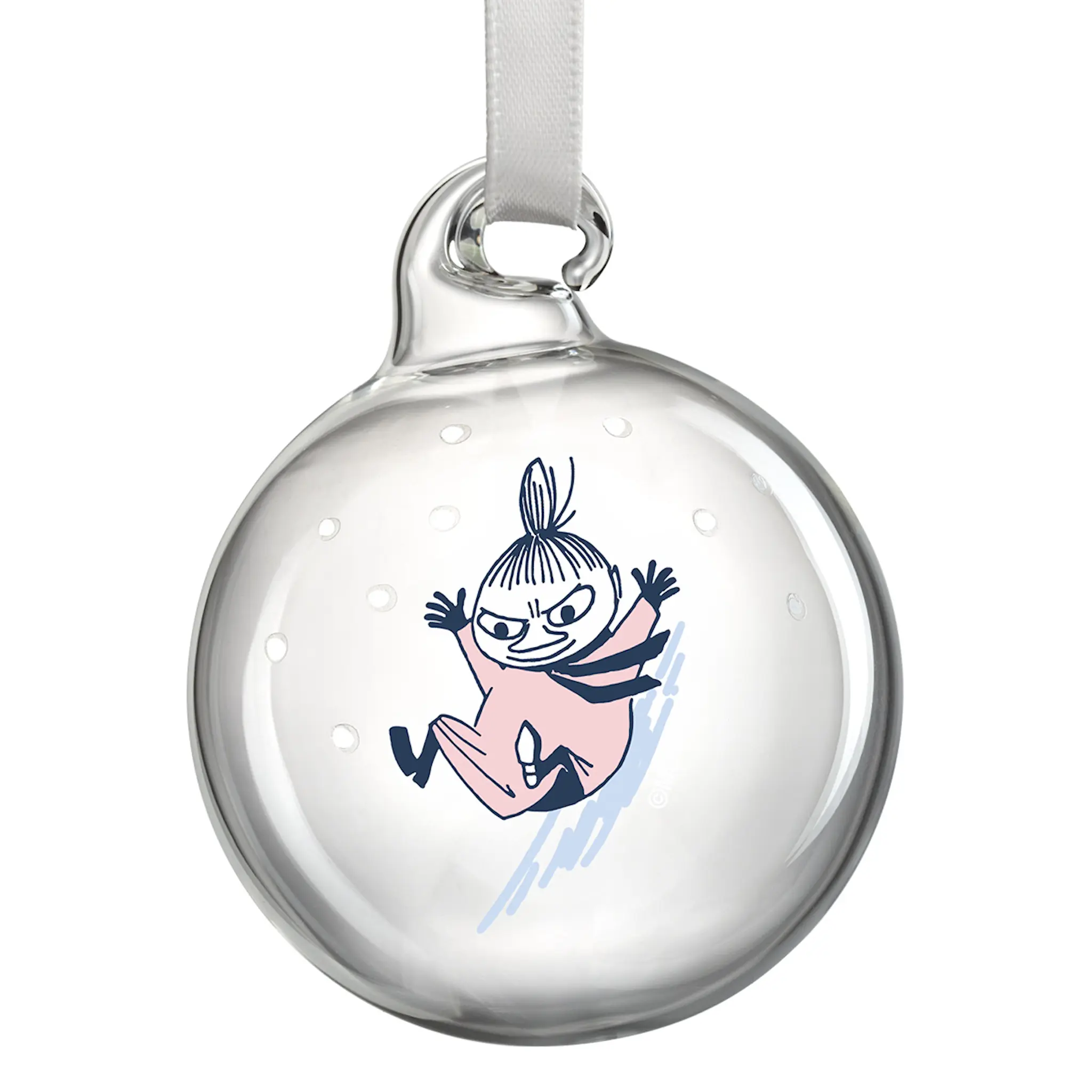 Muurla Mumin julkulor 4-pack 5 cm låt det snöa