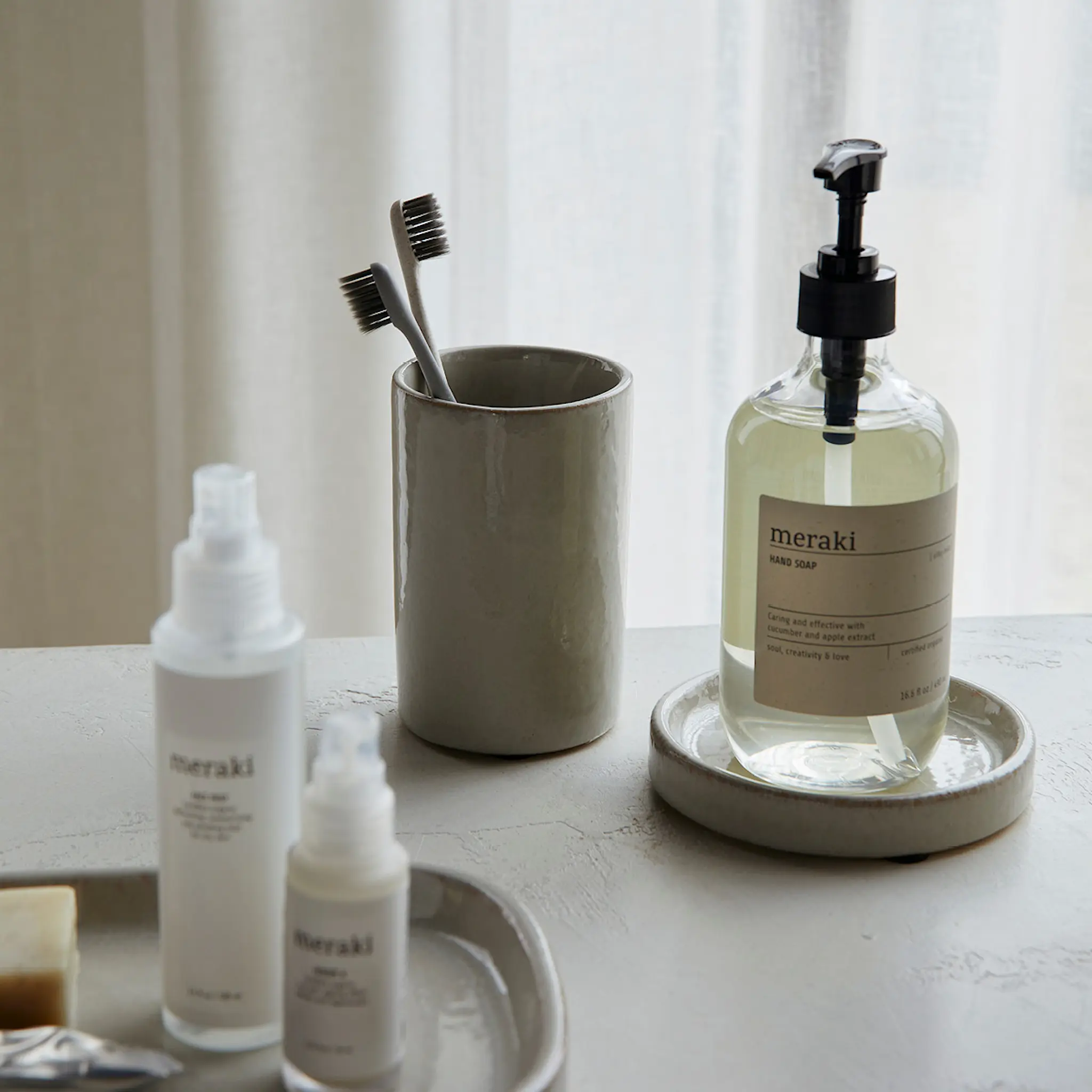 Meraki Säilytin 12 cm Shellish grey