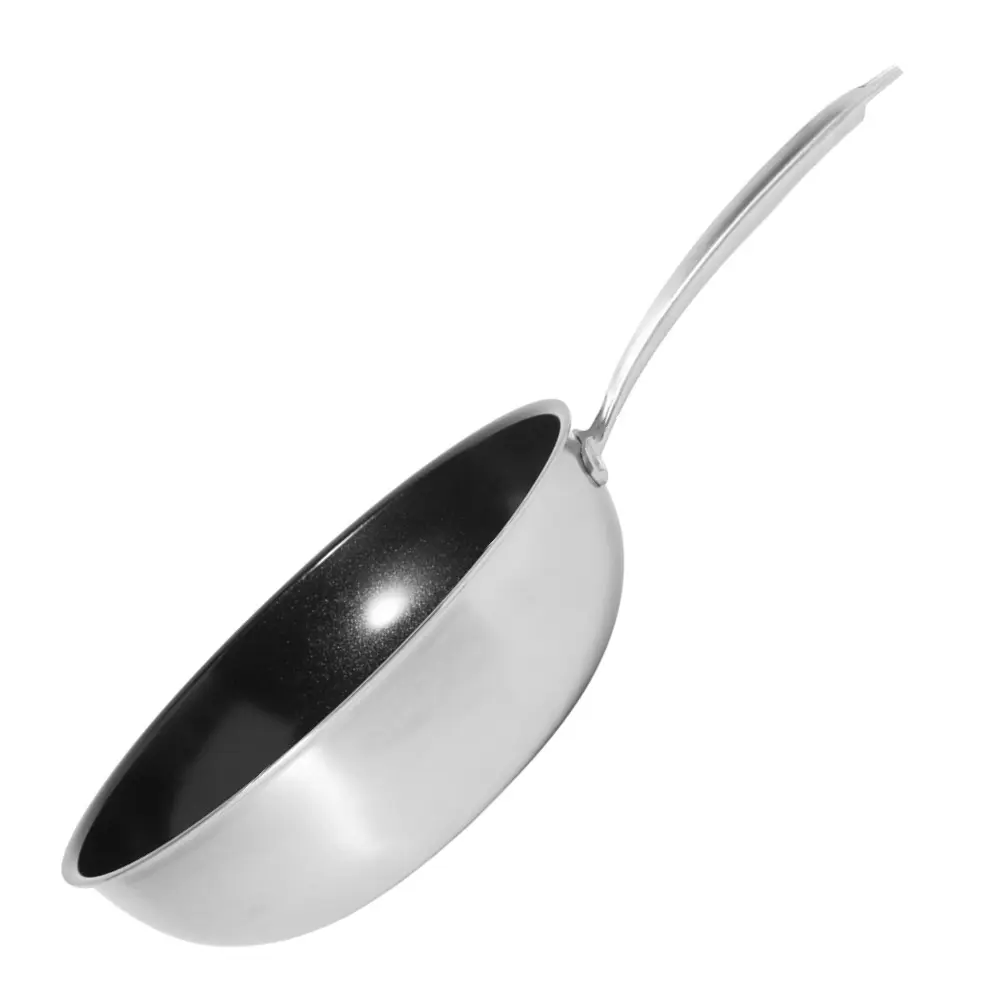 Signerat Wokkipannu 28 cm Ruostumaton teräs