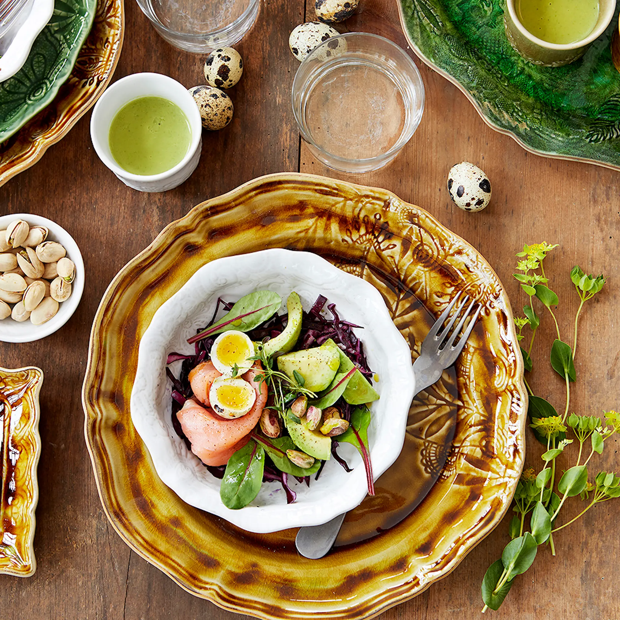 Sthål Arabesque Tallrik 28 cm Pineapple