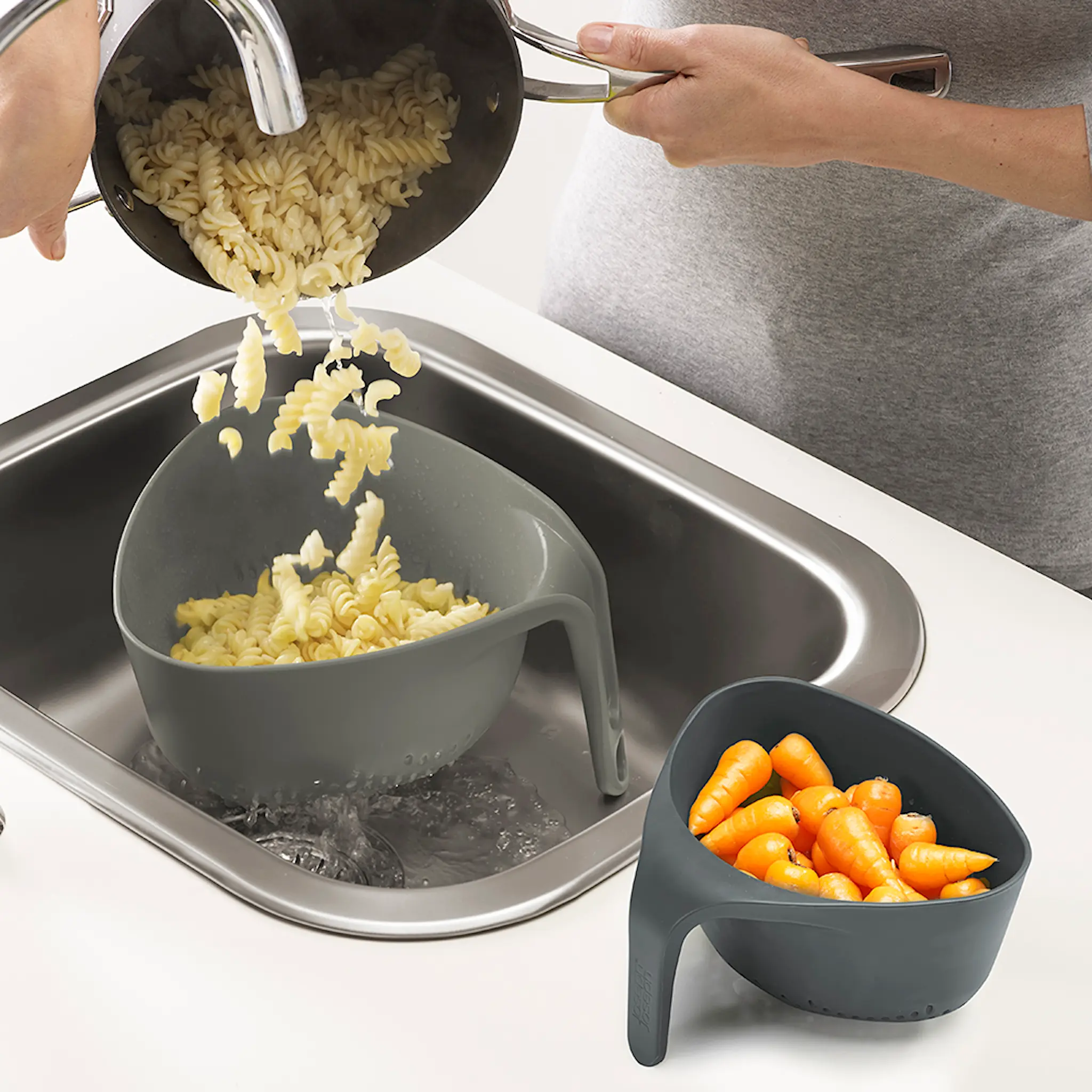 Joseph Joseph Nest Siivilä 2 kpl Musta