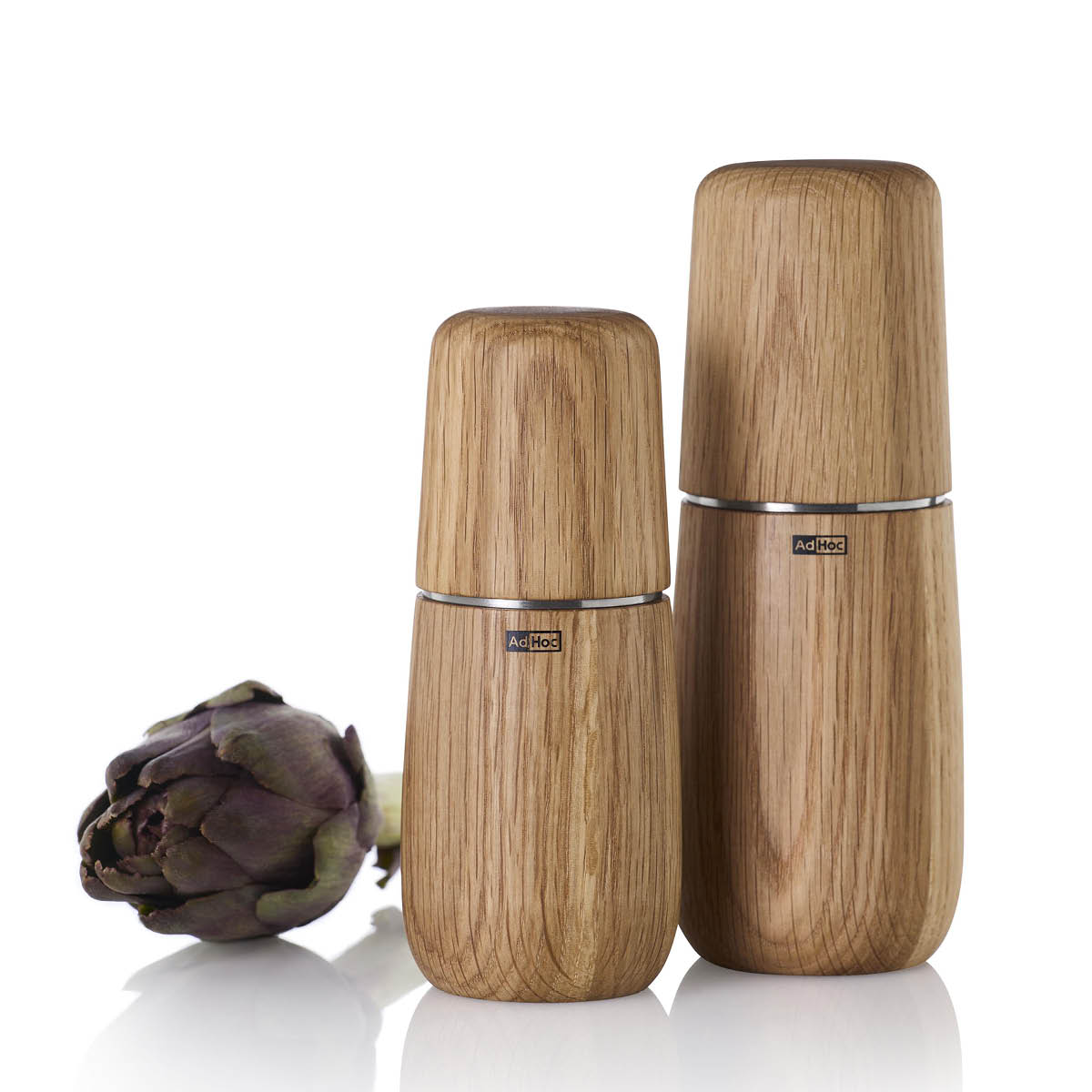 AdHoc Yono krydderkvern 18 cm eik