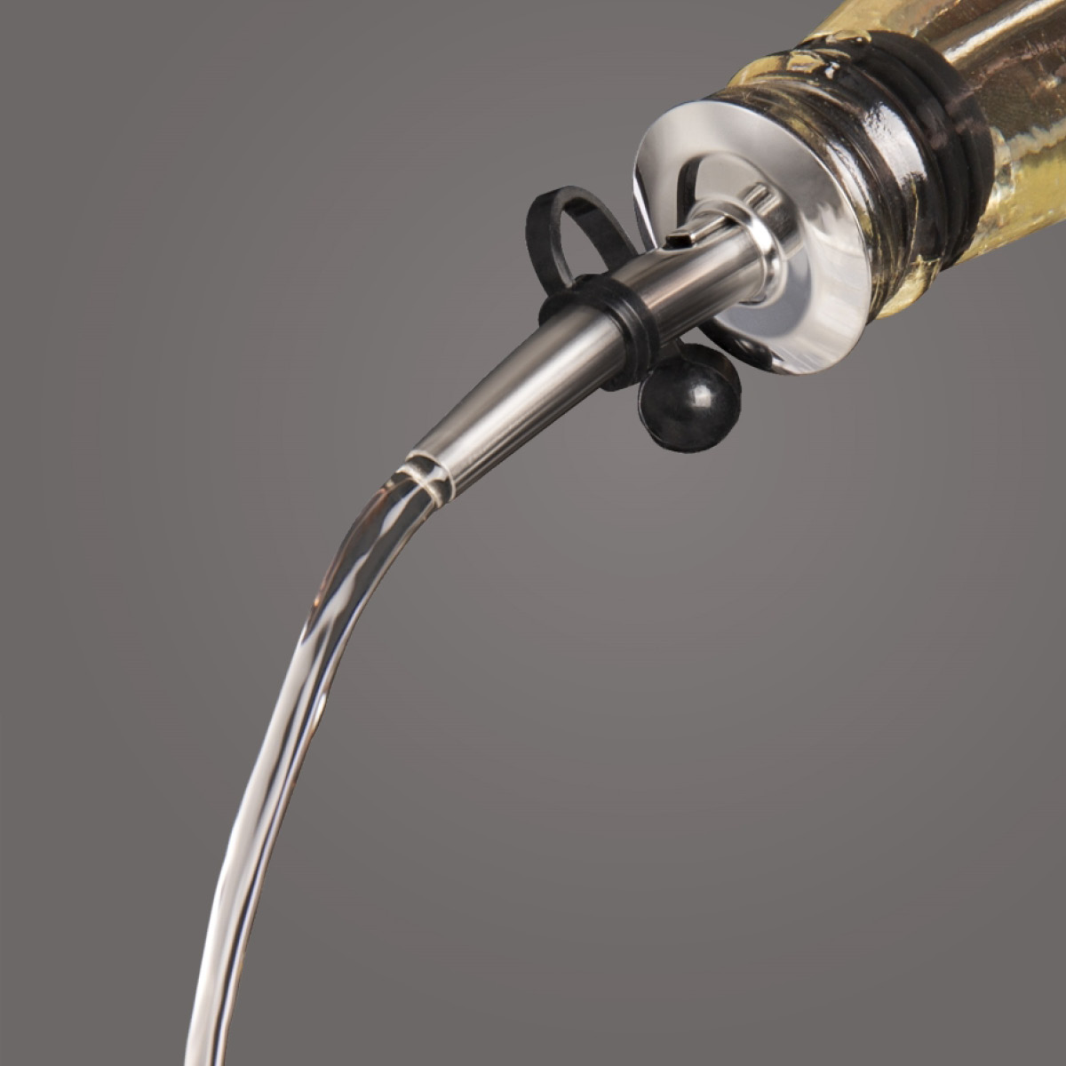 Vacu Vin Hällkork med lock 2-pack Silver