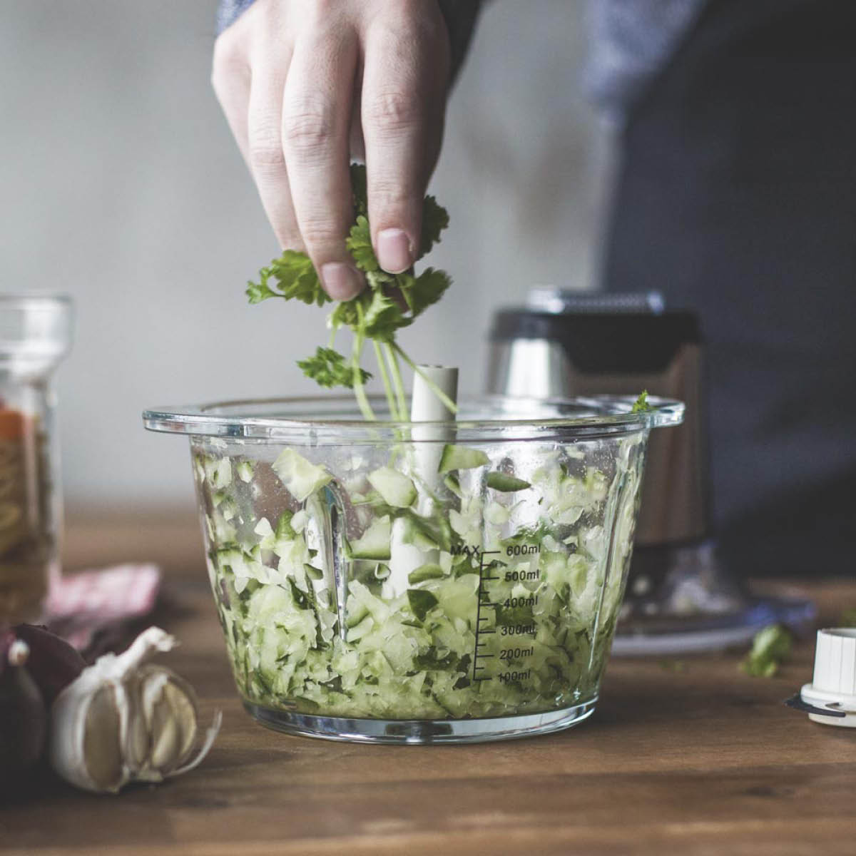 Gastroback Design hakkemaskin mini plus