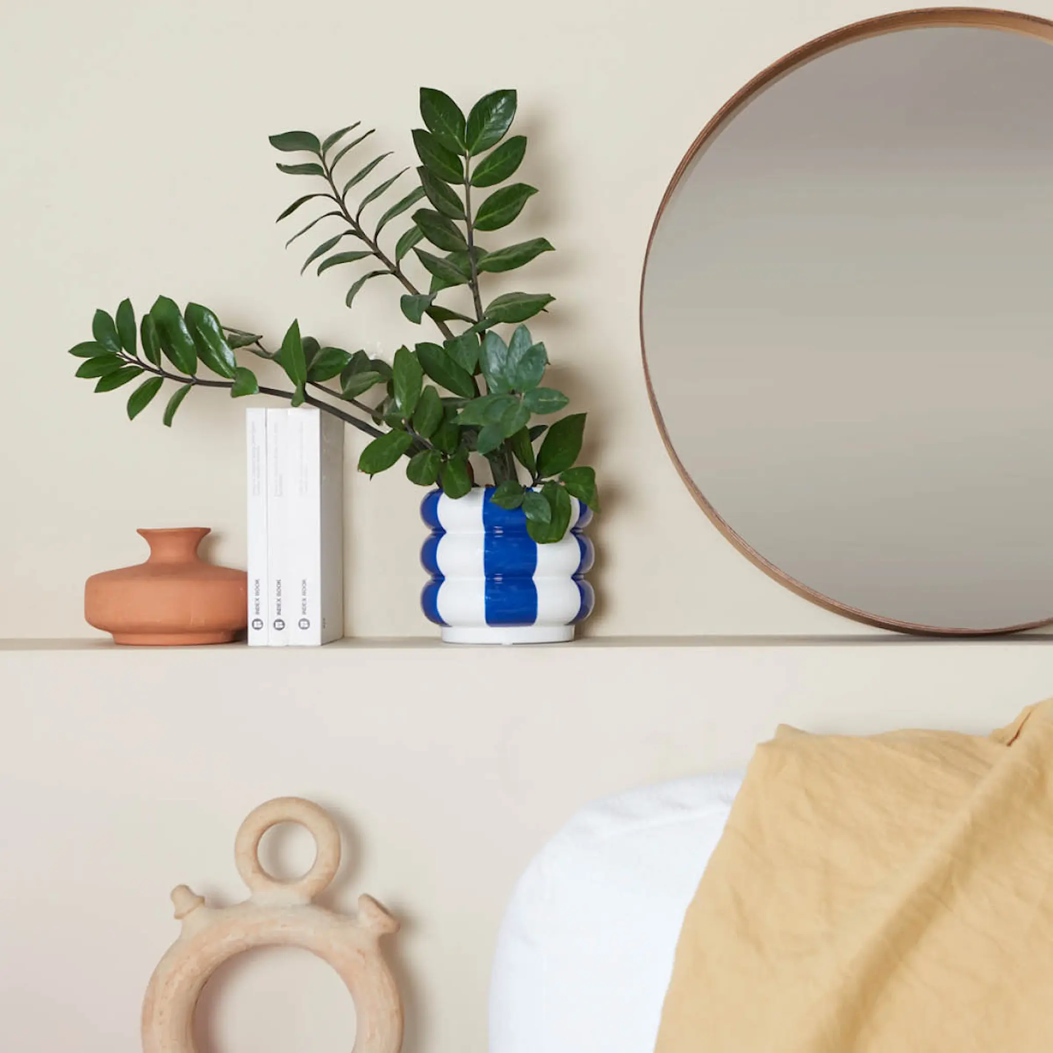 Balvi Floats blomkruka 14,5 cm blå