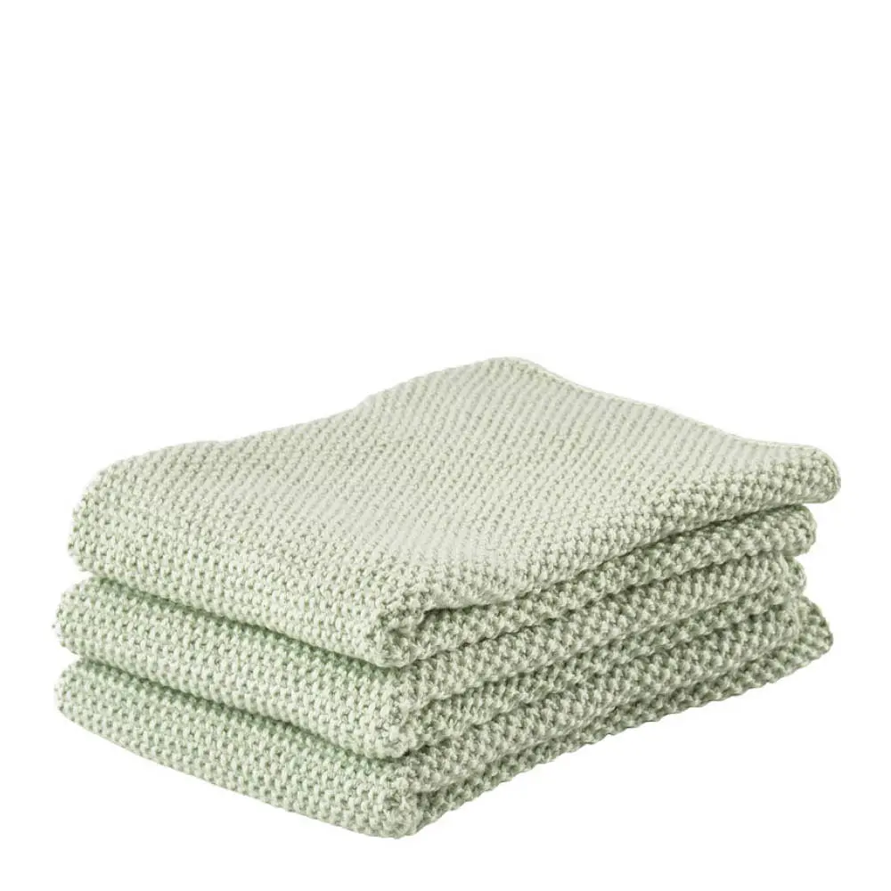 Tiskirätti puuvilla 27x27 cm 3 kpl minttu