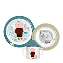 Alfons Åberg barnservis 3 delar blå