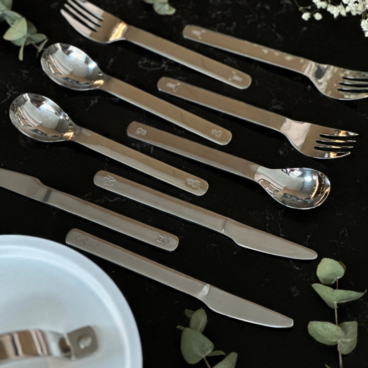 Vargen & Thor Lupo Lasten Atermiet 9 osaa Ruostumaton