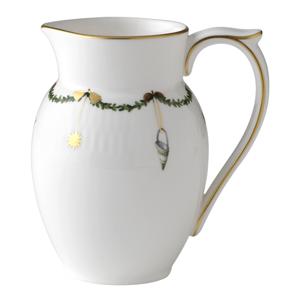 Royal Copenhagen - Star Fluted Christmas Kannu 39 cl