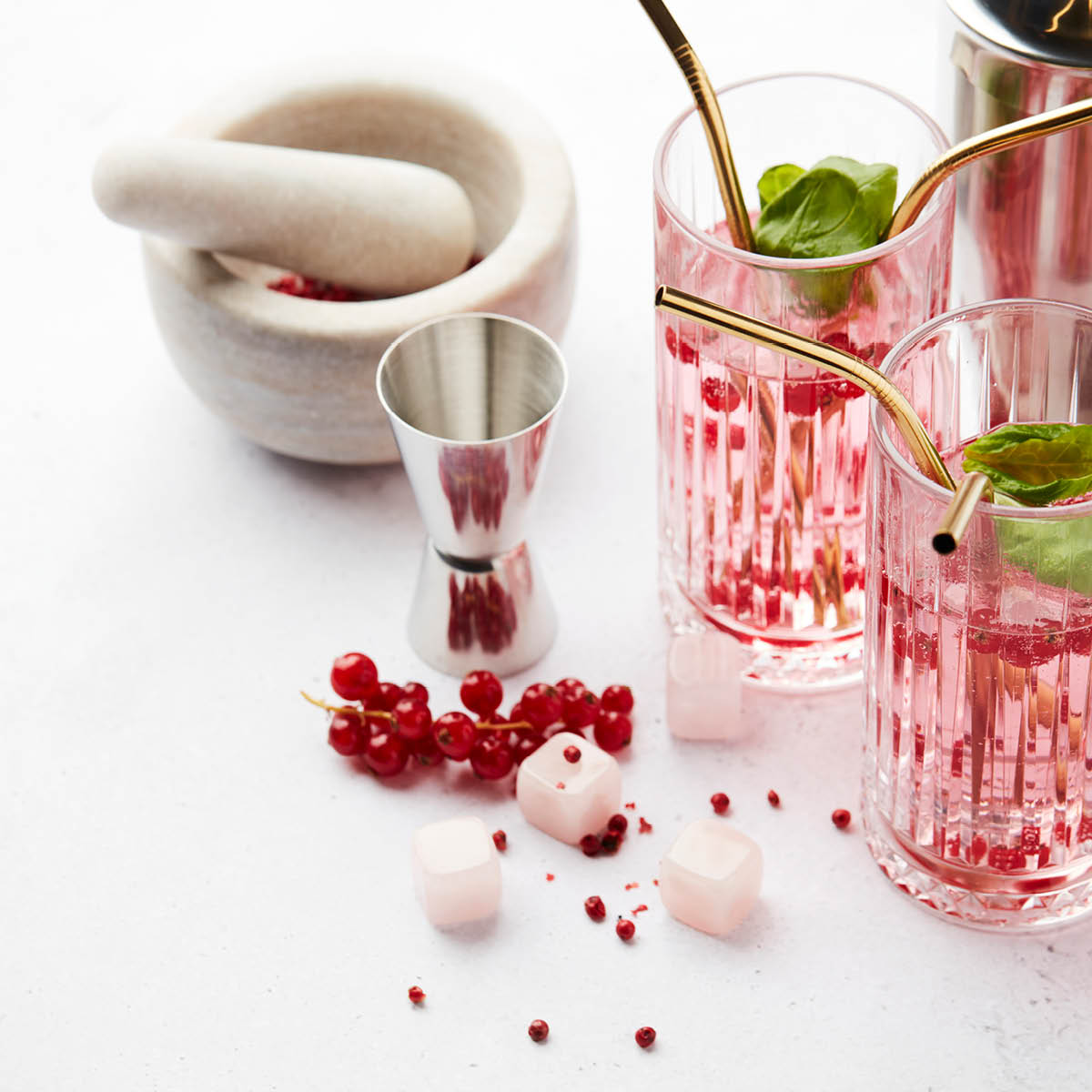 Point Virgule Cocktailmålebeger  8 cm stål