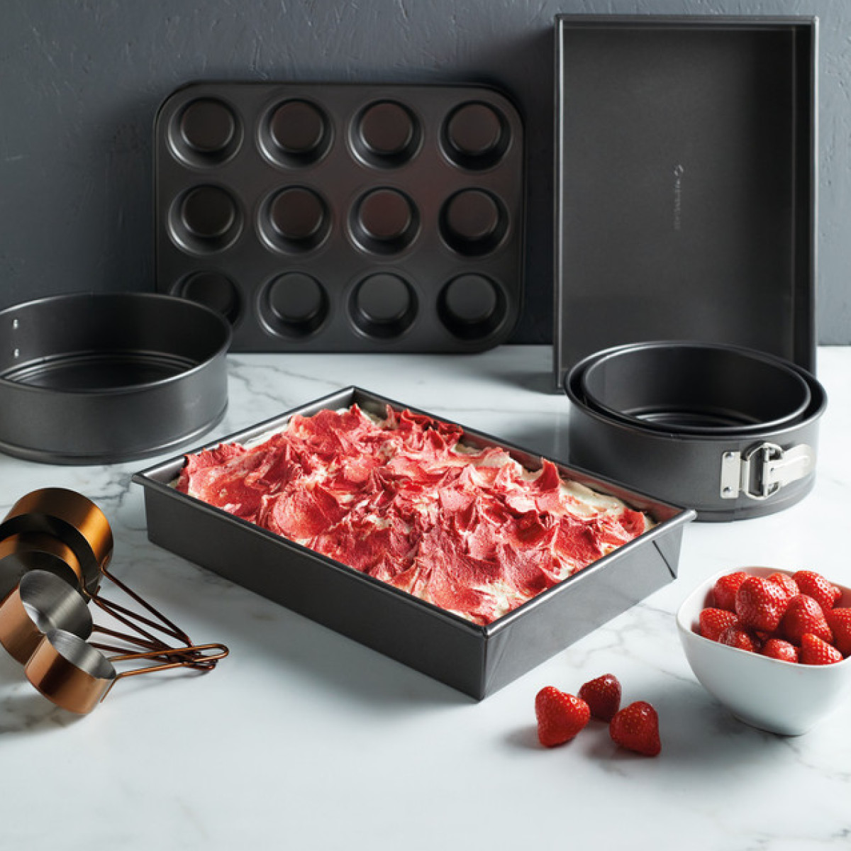 MasterClass Non-stick kakeform 35x24 cm 2,9L