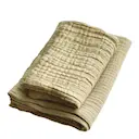 FINE set med badlakan och handduk pale honey