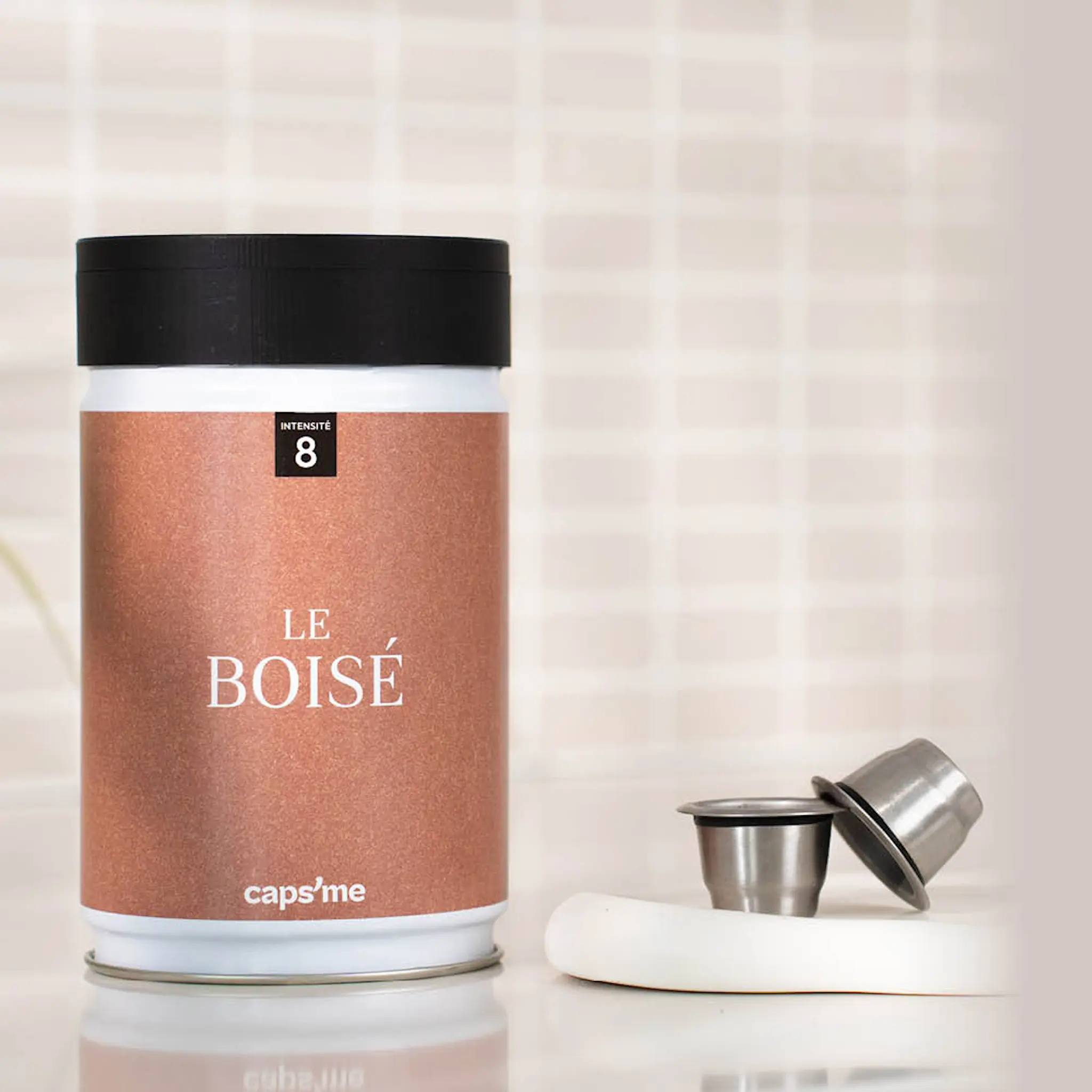 Caps Me Kaffekapselset 2 kapslar/48 papperslock