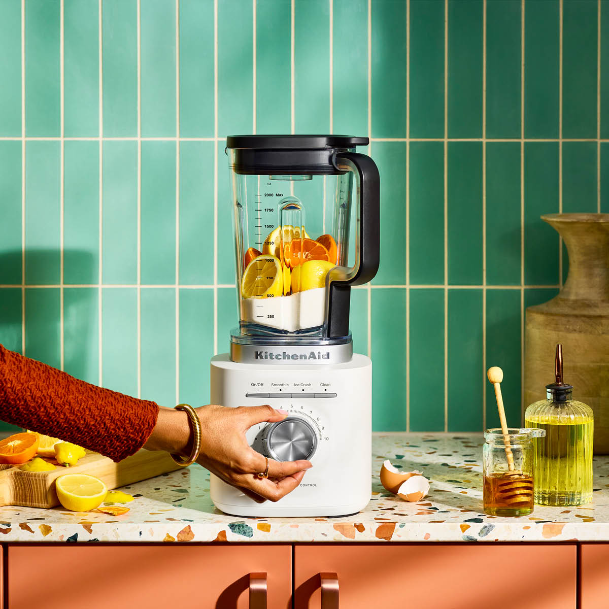 KitchenAid Pure Power blender 5KSB2073 2,0 L porcelain white