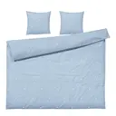 Daisy påslakanset 220x220 cm ljusblå