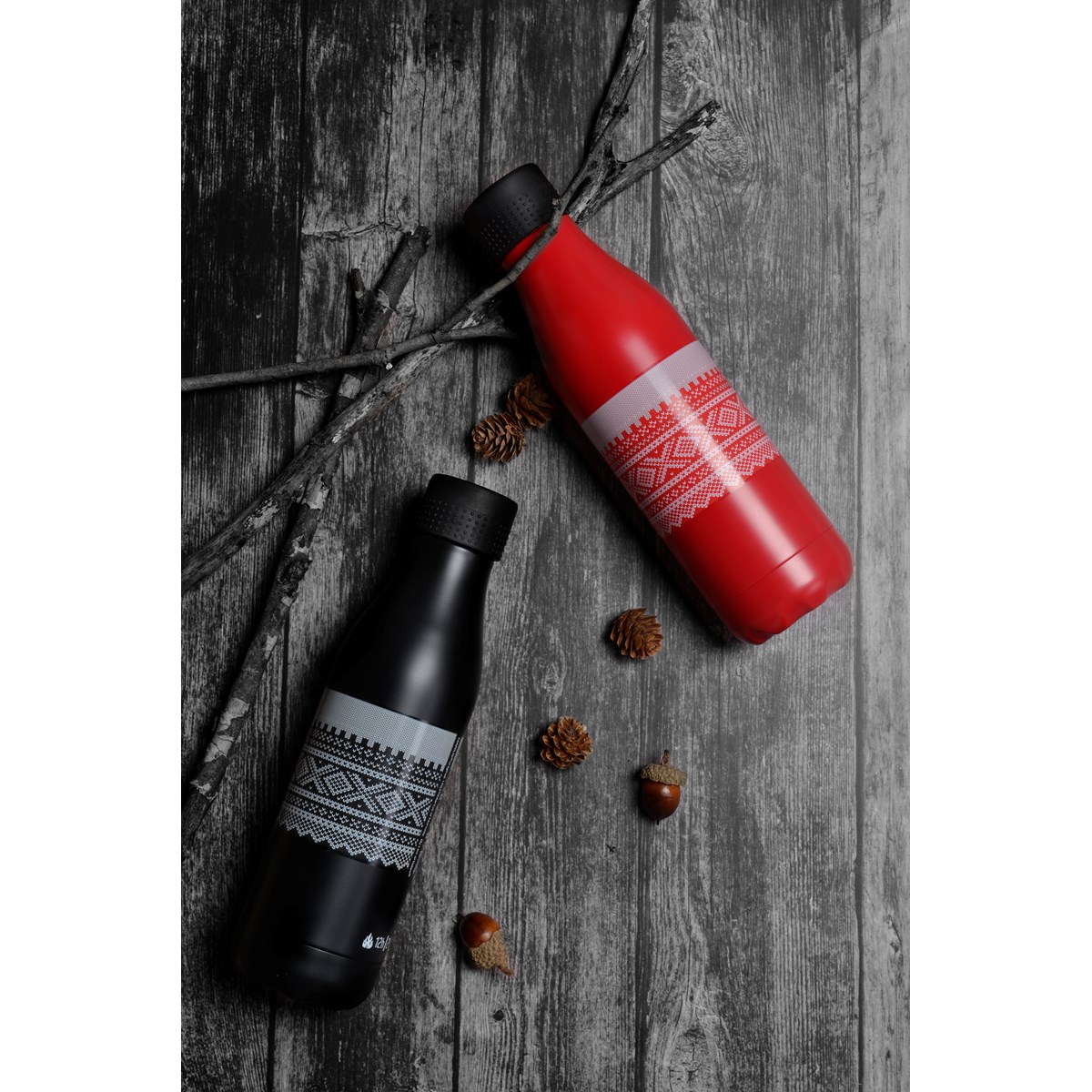 Les Artistes Bottle Up Marius termoflaske 0,5L rød