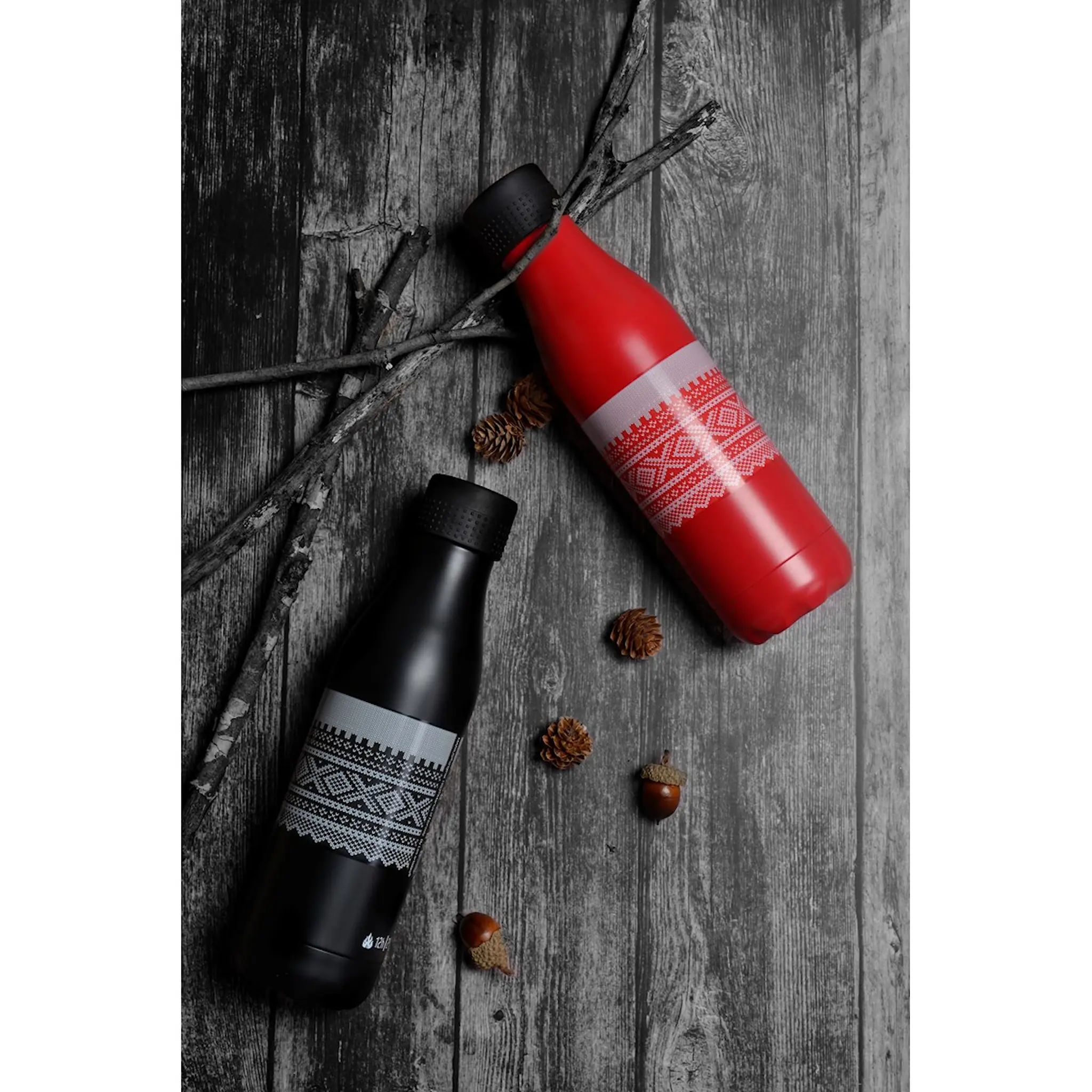 Les Artistes Bottle Up Marius Termoflaska 0,5L Röd