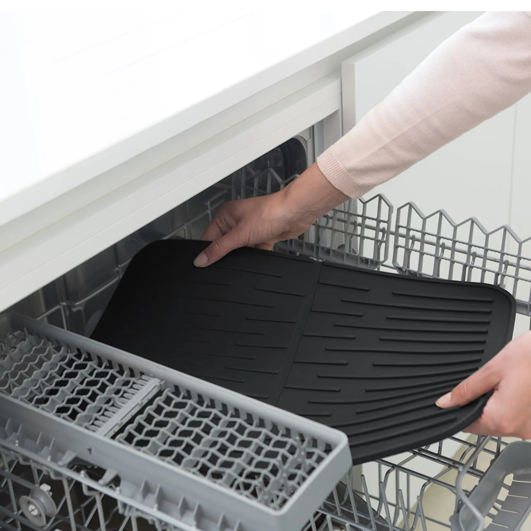 Brabantia SinkSide tiskimatto silikoni 32,5×43,8 cm tummanharmaa