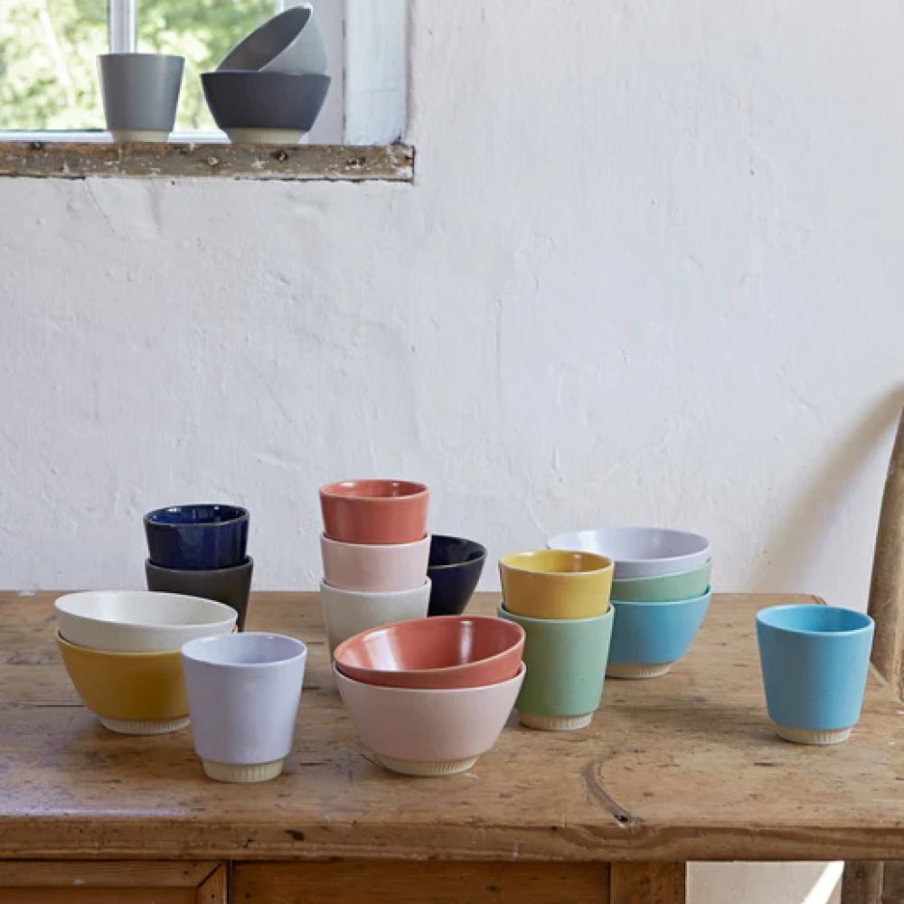 Knabstrup Keramik Colorit kopp 25 cl gul