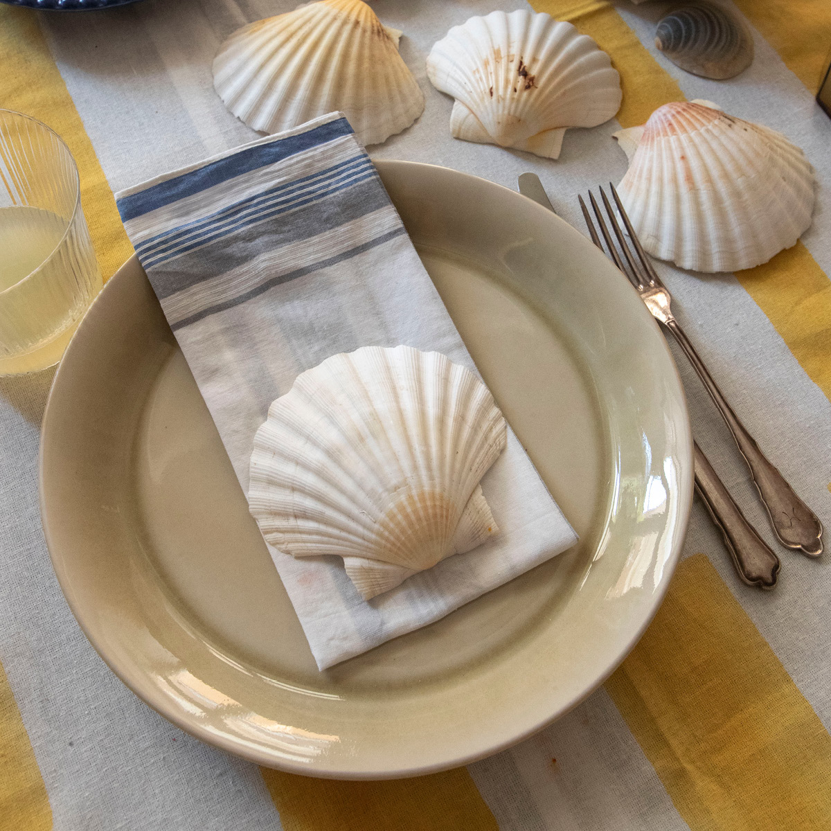 PotteryJo Daga Mattallrik 25 cm Beige