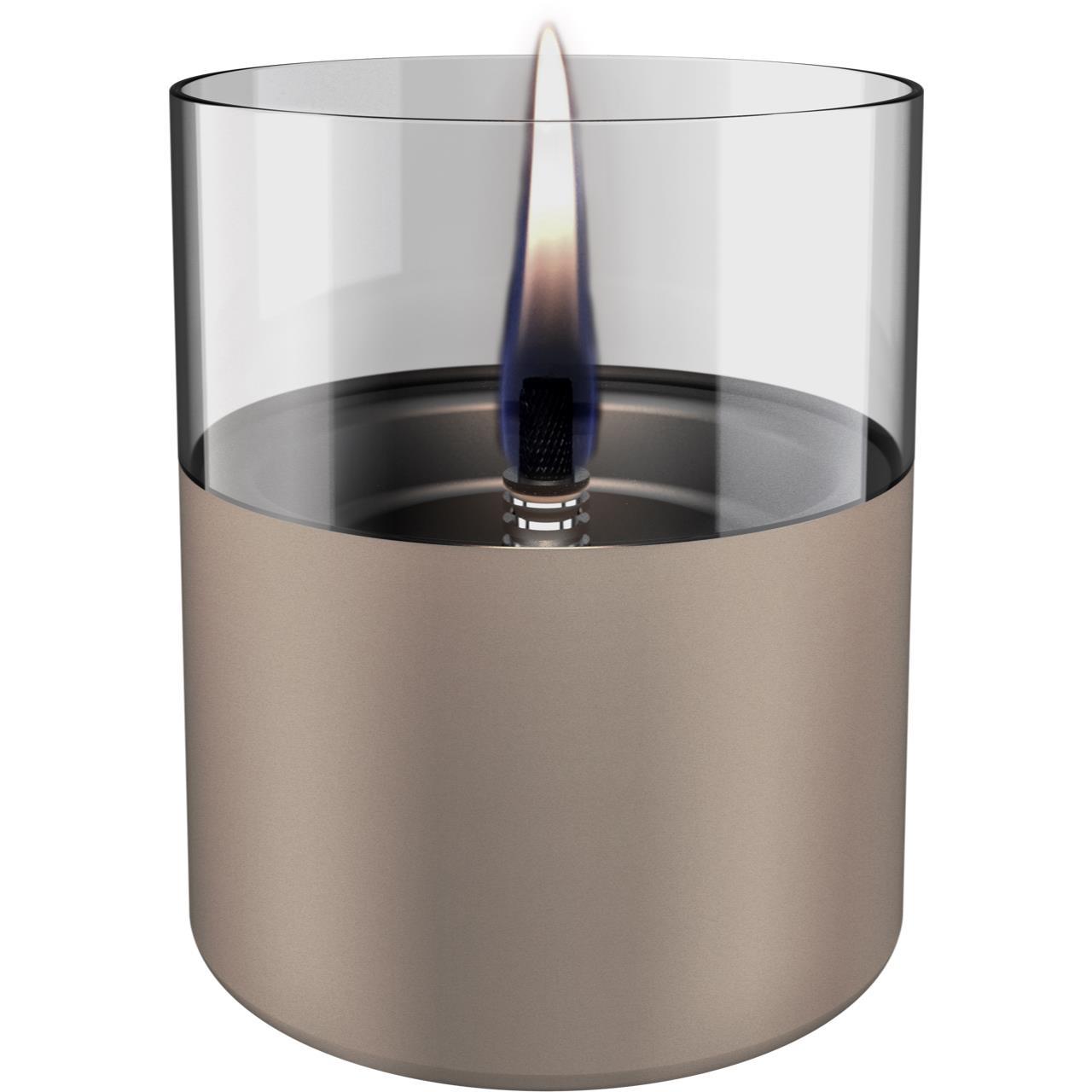 Tenderflame Lilly 8 + Lilly 10 lykta gåvoset 2-pack champagne