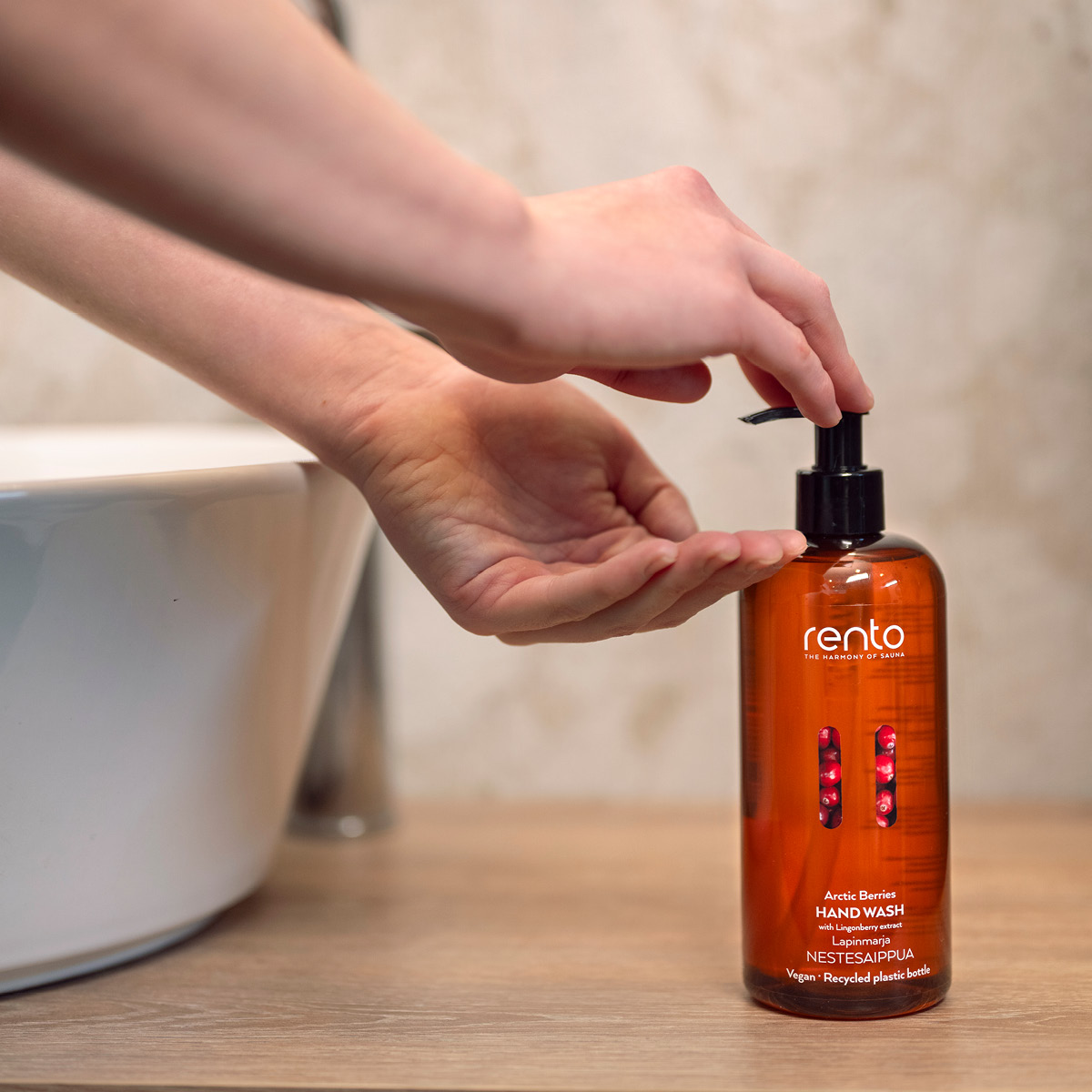 Rento Flytande handtvål Arctic Berries 400 ml