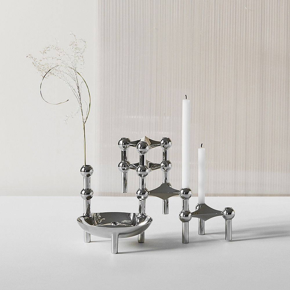 Stoff Nagel Skål 13,8 cm krom