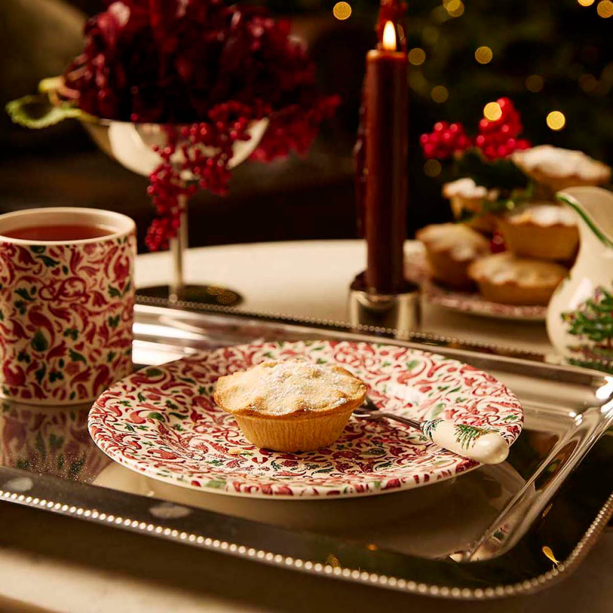 Spode Christmas Tree Yuletide tallrik 20 cm