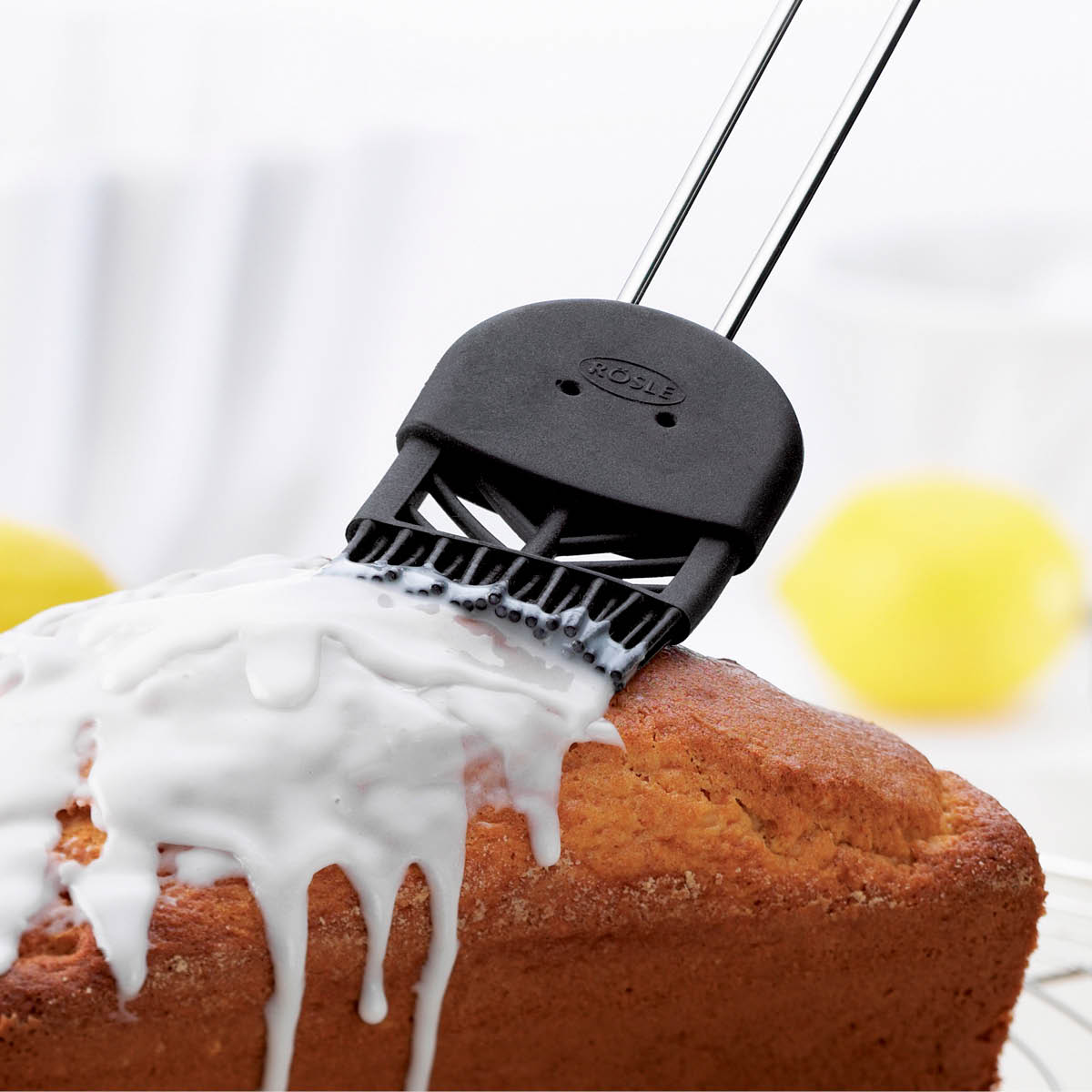 Rösle Bakepensel stål/svart 26 cm