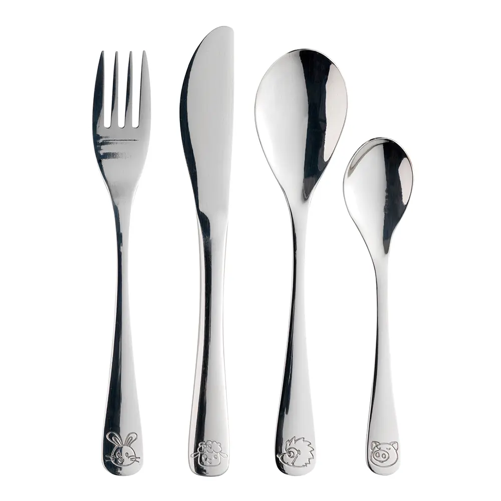 Lasten aterimet 4 osaa Hopea