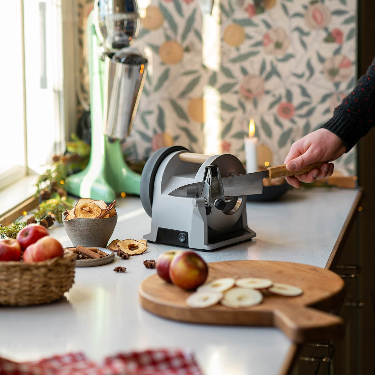 Tormek Tormek T-1 elektrisk knivslip zinc gray